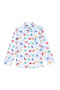 Boys White Long Sleeve Shirt 50288716-VR013 - 5
