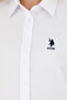 Women's White Long Sleeve Basic Shirt 50271267-Vr013 - 7