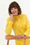 Women's Yellow Long Sleeve Basic Shirt 50262946-Vr094