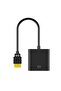 Chb020 Hi to Vga Female Converter Adapter Black - 3