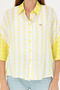 Women's Neon Yellow Long Sleeve Shirt 50264128-Vr168 - 6