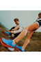 Men's Running/Fitness Shoes Agility Peak 5 White/Blue - 5