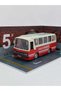 1/27 Scale Nostalgia People Bus with Sound and Light (Red) - 3