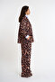 Leopard Patterned Bottom Top Set - 5