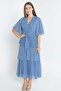 Short Sleeve Midi Dress