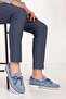 Men's Genuine Leather Light Sole Loafer Shoes Tx.13361 - 4