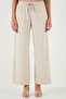 Cotton Relaxed Fit High Waist Wide Leg Pants Pants 668Yp5275 - 2