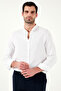 Cotton Regular Fit Prevailing Collar Shirt Men's Shirt Cf25S 127702 - 6