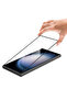 S24 Ultra 9H Crystal Sheild Finger Print Unlock Tempered Glass-Clear - 7