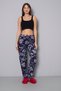 Thick Fleece Fabric Elastic Waist Women's Pajama Bottoms - 4