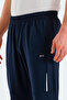 بنطال رياضي رجالي من ROLO باللون الأزرق الداكن مع جيوب - 5