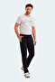 Ranjeet Men's Black Sweatpants with Zipper Pockets - 7