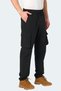 Ronda Men's Black Sweatpants with Pockets - 3