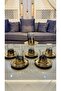 Titanium Plated Gold Tea Set Set for 6 People - 6