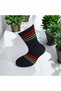 3 Pairs Multicolor Unisex Girls Boys Kids Tennis Socks High Quality - 7