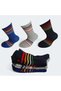 3 Pairs Multicolor Unisex Girls Boys Kids Tennis Socks High Quality