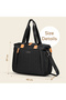 Zurich Pack and Go Baby Travel Diaper Bag - Black - 8