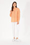 Women's Orange Long Sleeve Shirt 50264225 -Vr051 - 4