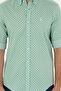 Men's Aqua Green Long Sleeve Shirt 50282861 -Vr048 - 6