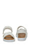 Klas.P5Fx White Girl's Sandals - 5