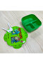 Nova Kids Square 1000ml Bento Lunch Box - Dino Green - 6