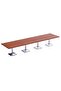 Ristoran 500PE-480 16 Seater Square Modular Pantry Table - Apple Cherry