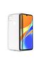 Redmi 9C Compatible Clear Silicone Case - Flexible Full Protection Cover with Camera Protection