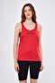 Sports Tank Gmg Brush Printed Red Color Cappa Fabric