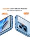 Xiaomi Redmi Note 12 Pro 5g Case Soft Transparent Silicone with Camera Protection + Screen Protector Glass Set - 5