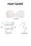 Unpadded (No Filling) Backless Strapless Bra, Evening Dress Bra (Suitable for Wedding, Engagement, Kina) - 2