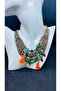 Handmade Ethnic Authentic Coconat Natural Stone Necklace - 2