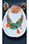 Handmade Ethnic Authentic Coconat Natural Stone Necklace