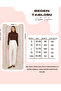 Women's Casual Waist Straight Pants - 7
