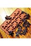 Silicone Chocolate Mold Can Be Used for Making Soap Candle Epoxy Resin and Jelly
