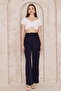 Women's Casual Waist Straight Pants