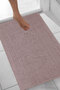2-Pack Bathroom Foot Towels Colorful 50X70 cm Menom - 2