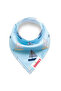 Bandana Bibs Set of 4 - Organic Cotton - Anchor Ships - 4