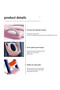 Step Stool Foldable Potty Trainer Seat - Pink - 3