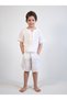 V-Neck Muslin Shirt and Shorts Set