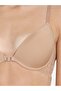 Low Neckline Front Open Bra 1815-01 Beige - 5