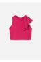Girl's Ruffled Blouse Pink 6034