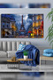 Eiffel Tower Street Landscape One Piece Canvas - Canvas Painting - 3