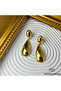 Special Design Pendant Steel Earrings - 2