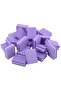 50 Pcs Mini Baf Blocks - Disposable, White Grit Sanding, Nail File, 2 Sided