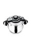6 qt Stainless Steel Pressure Cooker with Capsule Base & Safety Valve