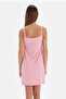 33516 Cotton Rope Strap Women's Nightgown and Dressing Gown Set - 2