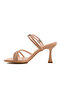 Nude Patent Leather Women's Heeled Shoes 655372   Z - 2