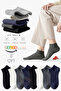 8 Pairs Basic Derby Cotton Men's Booties Socks