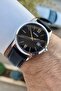 Black Color Men's Wristwatch - 4