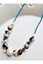 Real Pearl and Quartz Natural Stone Necklace 43 cm - 5